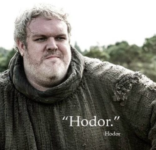 For One Day, All I Said Was “Hodor”