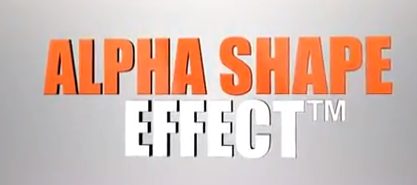 alpha shape effect