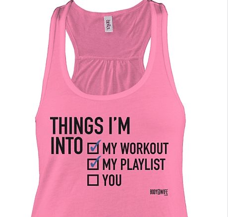 Leave Her Alone; She’s at the Gym to Work Out